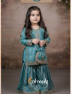 Designer Fendi Silk Sharara Set - Sequence & Digital Print
