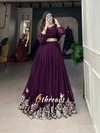 Flaunt Your Flair with Georgette Co-ord Set lehenga