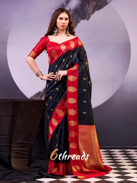 Kalindi Poly Cotton Silk Saree