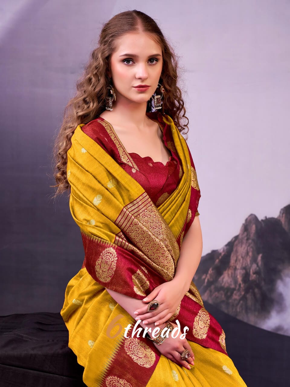 Kalindi Poly Cotton Silk Saree