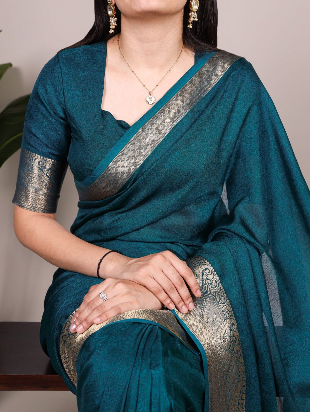 Premium Marsh Mello Silk Saree | Royal Zari Weaving | Ultra-Soft Lightweight Drape | Available with Stitched & Unstitched Blouse Options