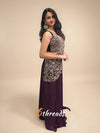 Royal Fusion Rangoli Silk Lehenga Saree