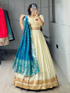Tatva Paithani Silk Lehenga | Royal Zari Weaving