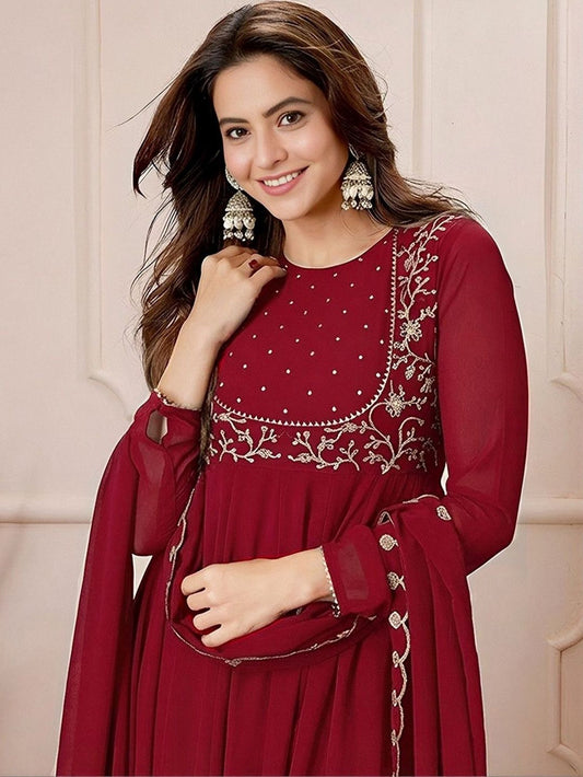 Traditional Designer Long Kurta and Pant Collection with Heavy Yoke & Sleek Sleeves