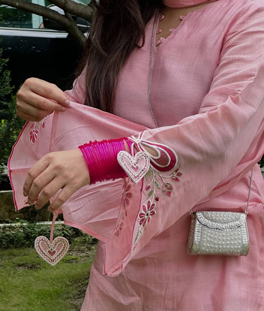 Đěsigner Party Wear Look top with farshi salwar